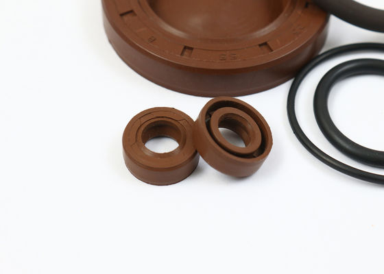 Hardness 55 Shore A Sealing Element Elastic Rubber Seal Ring RoHS